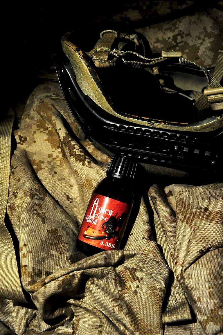 Agnew Defense Gun Oil with Military Gear